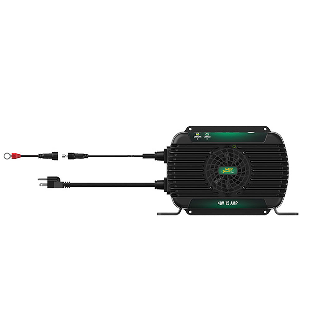 Battery Tender PowerPlus 48V 15 AMP On-Board Lithium Compatible Battery Charger  Maintainer [022-2014-DL-WH]