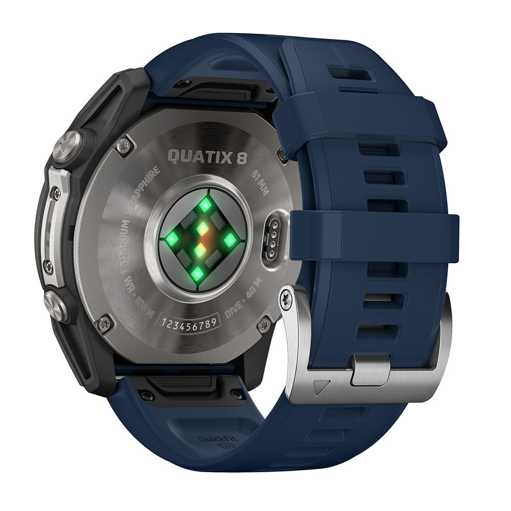 Garmin quatix 8 - 51mm AMOLED Marine GPS Smartwatch [010-02905-90]