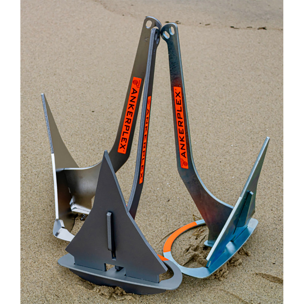 Ankerplex Aluminum Anchor 1.7kg f/Boats to 18' [AP5AL]