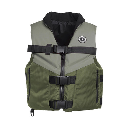 Mustang Accel Foam Vest - Green/Grey - XXL [MV4627-833-XXL]