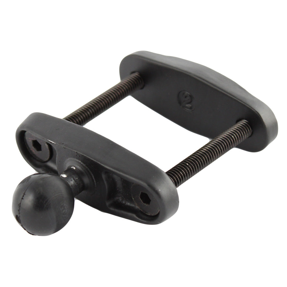 B Square Rails RAM Mount 2 Max Width Square Rail Base w1 Ball RAMB247U2 – Skiff Supplies