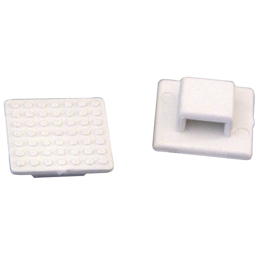 Weld Mount AT-3 Small White Nylon Wire Tie Mount - Qty. 50 [AT-3-50]
