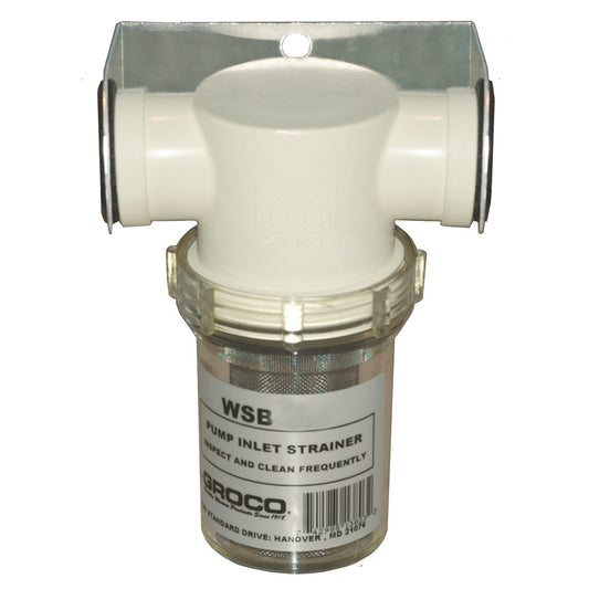 GROCO 1-1/4" Fresh Water Strainer w/#304 SS Basket  [WSB-1250]