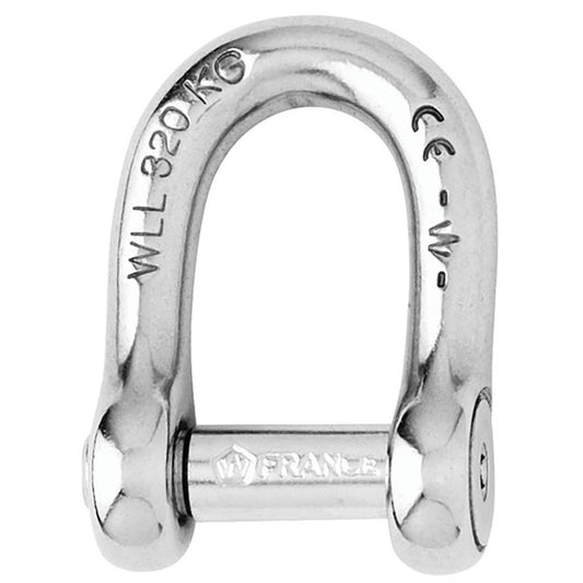 Wichard Self-Locking Allen Head Pin D Shackle - 10mm Diameter - 13/32" [1305W]