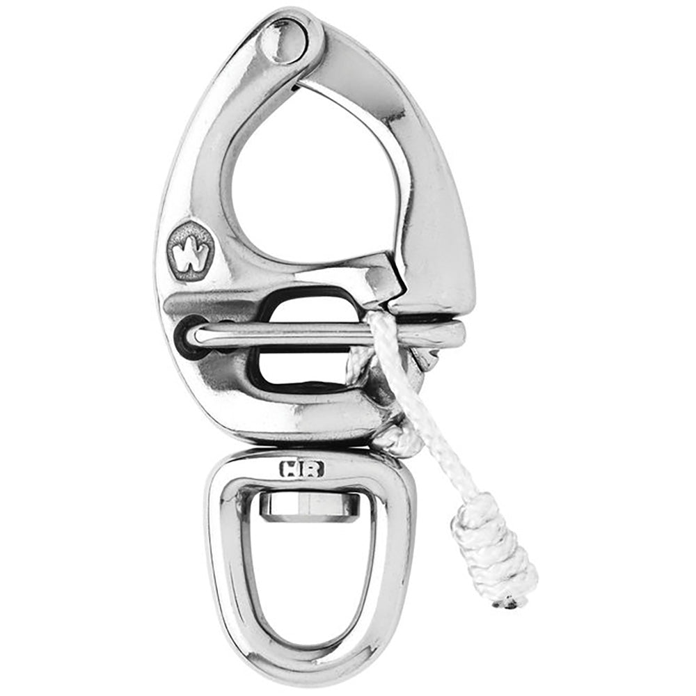Wichard HR Quick Release Snap Shackle With Swivel Eye -110mm Length- 4-21/64" [2676W]