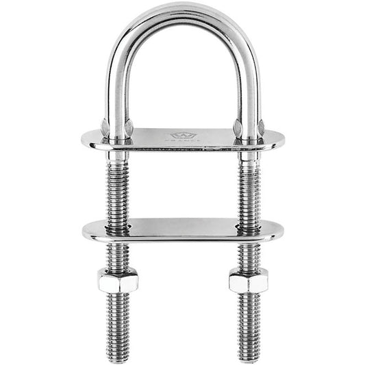 Wichard U-Bolt Pad Eye - 12mm Diameter - 15/32" - 110mm Length - 4-21/64" [6516W]